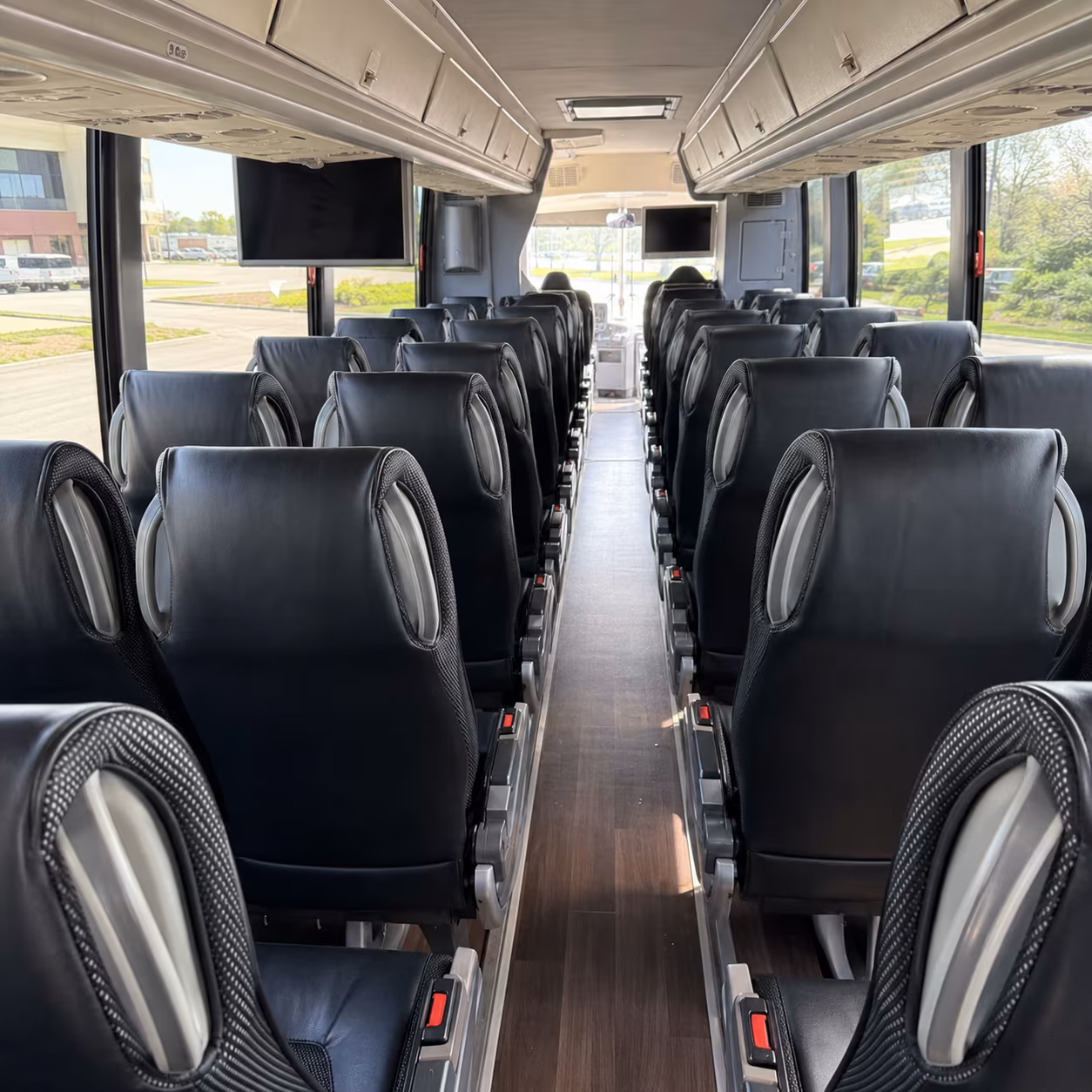 Raleigh Airport Shuttle & Transportation party bus exterior