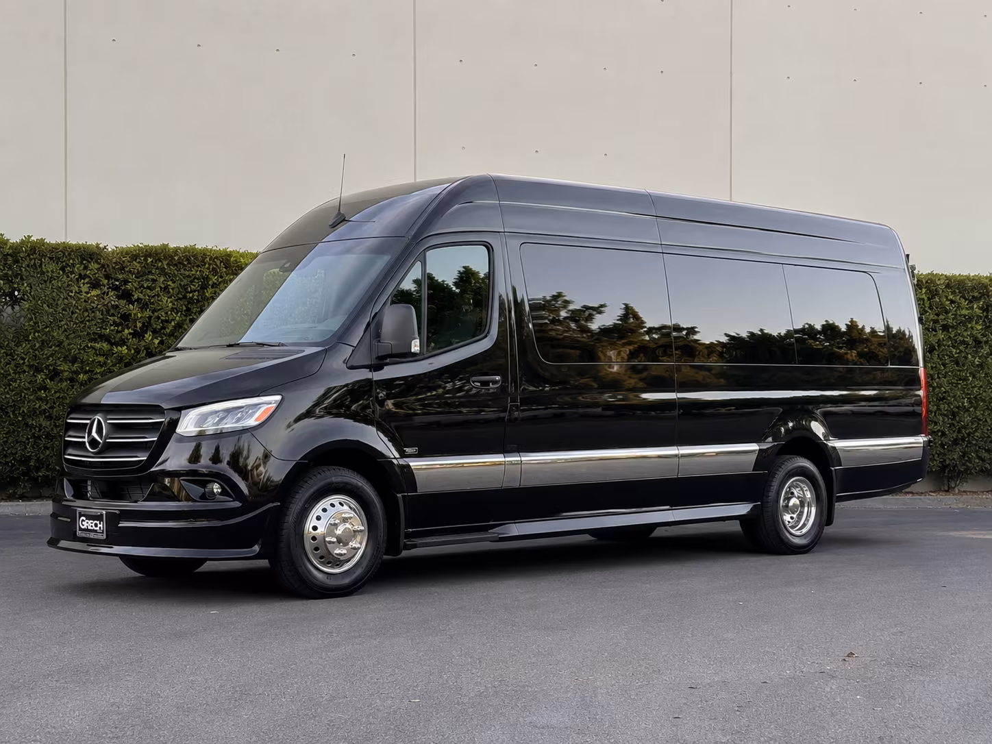 Raleigh Airport Shuttle & Transportation party bus interior