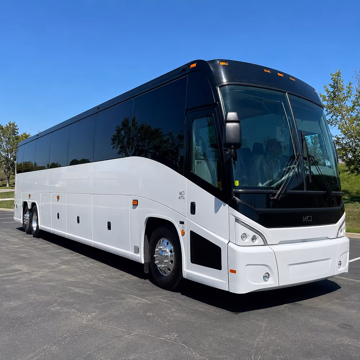 Raleigh School Event Transportation party bus exterior