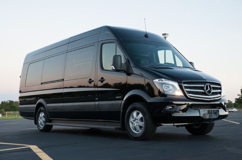 Asheville 14 Passenger Sprinter Bus