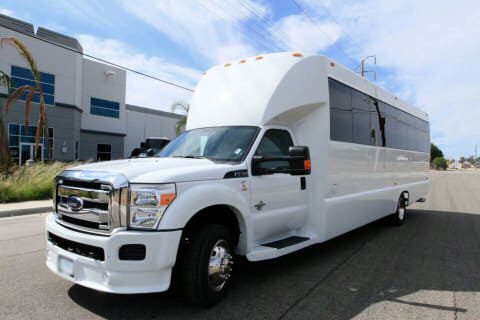 Asheville 25 Passenger Limo bus
