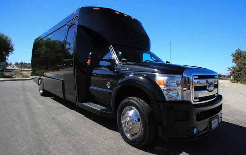Asheville 30 Passenger Party Bus Black