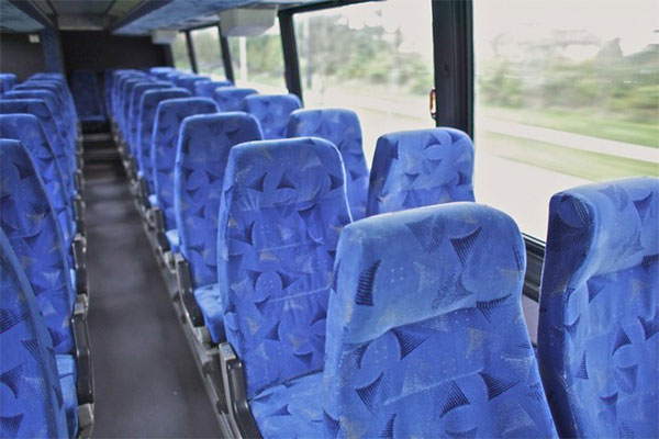 Asheville 56 Passenger Motor Coaches Interior